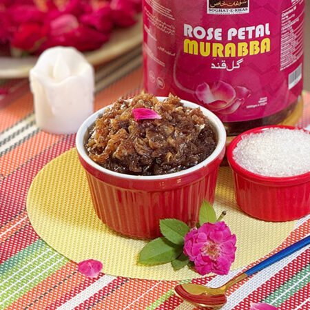 Rose Petal (Gulkand) Murabba (گلاب کی پتیاں (گلکند) مربہ)