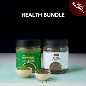 Health Bundle | Moringa Powder & Chia Seeds (ہیلتھ بنڈل | مورنگا پاؤڈر اور چیا سیڈز)