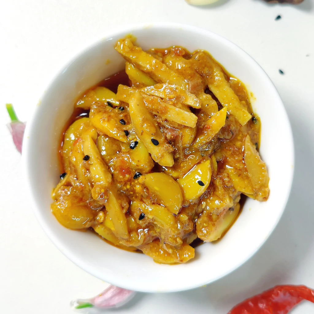 Lahsan Adrak Pickle (Lahsan Adrak اچار) - Image 2