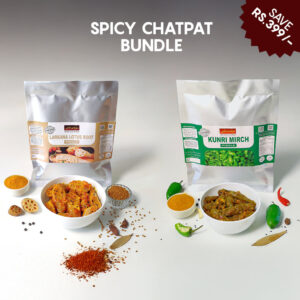 Spicy Chatpat Bundle | Larkana Lotus Root Pickle & Green Chilli Pickle (مسالیدار چٹ پٹ بنڈل | لاڑکانہ کنول کی جڑ اچار اور ہری مرچ اچار)