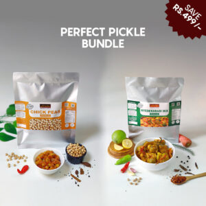Perfect Pickle Bundle | Hyderabad Mix Pickle & Chickpeas Pickle (پرفیکٹ اچار بنڈل | حیدرآباد مکس اچار اور چنے کا اچار)