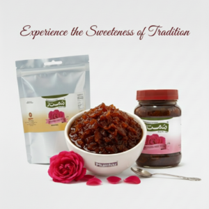 Rose Petal (Gulkand) Murabba (گلاب کی پتیاں (گلکند) مربہ)